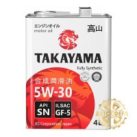 Takayama SAE 5W-30 ILSAC GF-5 API SN 200л.